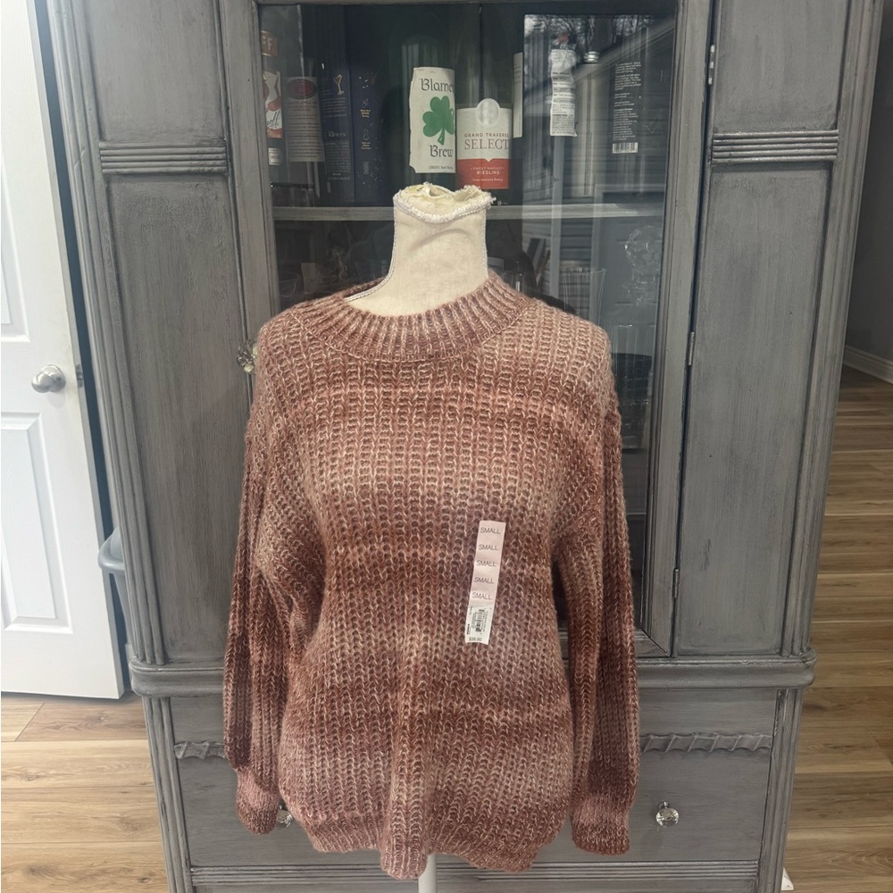 SO Women's Crew Neck Sweater in Mauve
